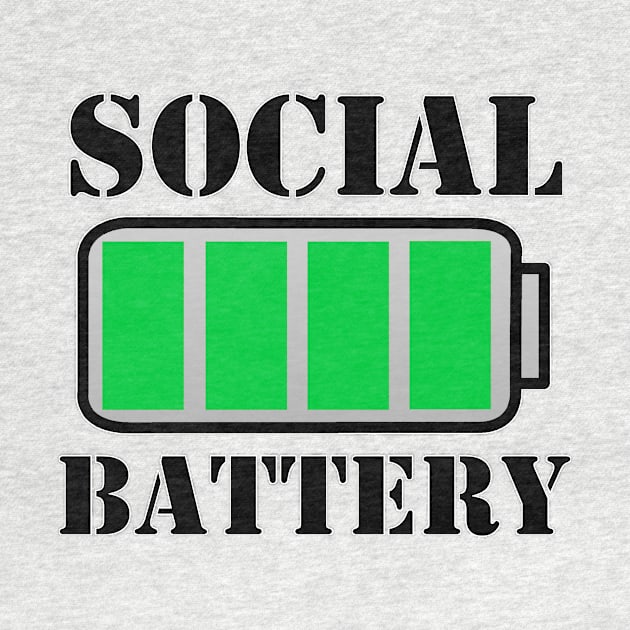 Social Battery Full by Velvet